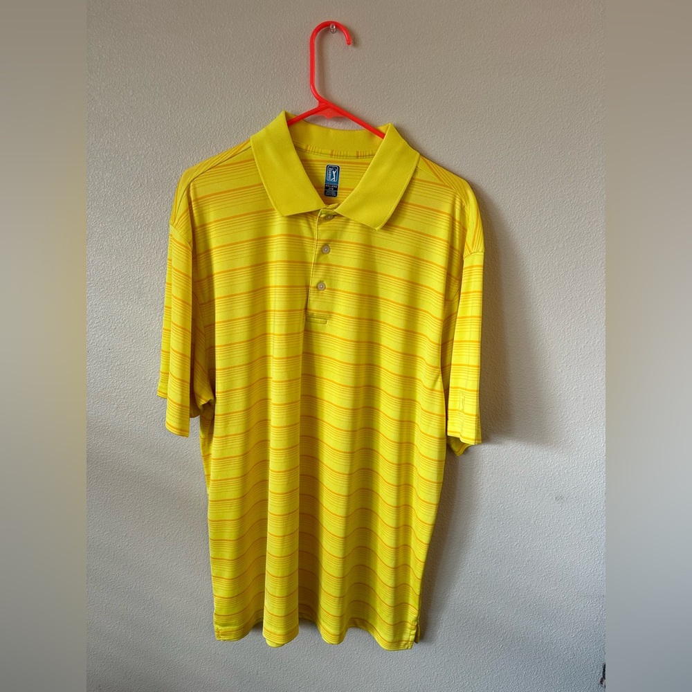 Mens XXL PGA Tour golf polo 100% polyester